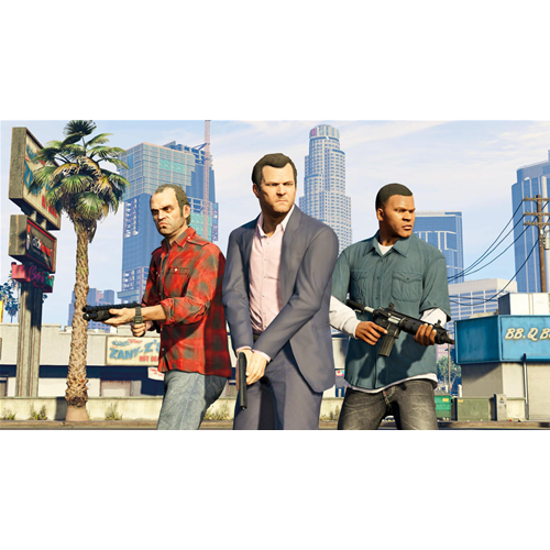 GRAND THEFT AUTO V PREMIUM EDITION PS4 (GTA V) ES USED GRAND THEFT AUTO V PREMIUM EDITION PS4 (GTA V) ES USED